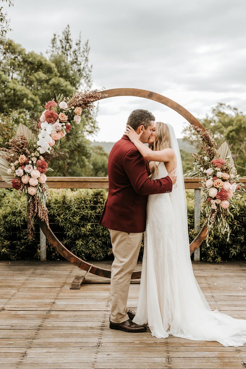 Plated dish at the Sitting Duck Bistro near Gosford